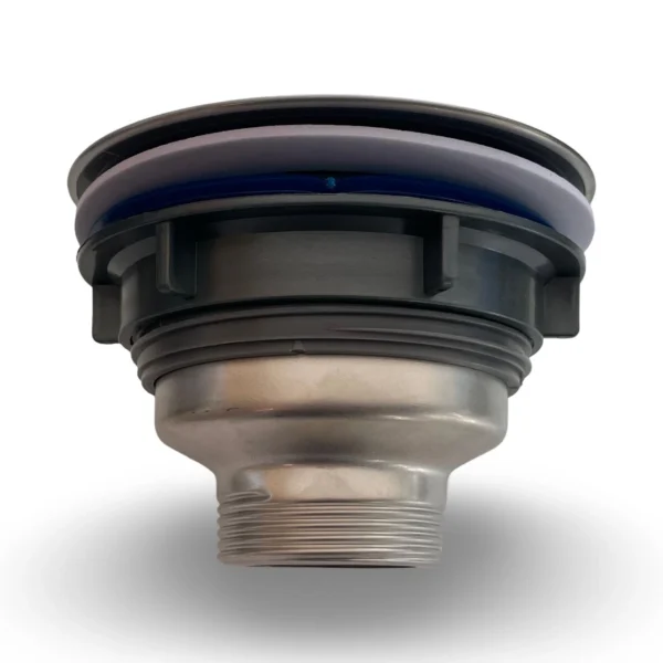 CONTRA CANASTA CON TAPON DE ACERO INOXIDABLE Y CANASTILLA CANS-003 - Imagen 4
