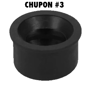 CHUPON ADAPTADOR #3 2" A 1 1/2"