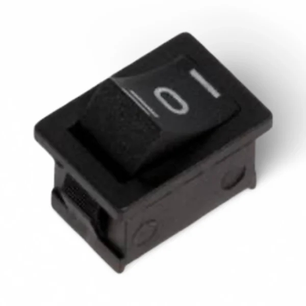 INTERRUPTOR BALANCIN  4A 220V NEGRO SI-603
