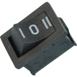 INTERRUPTOR BALANCIN  4A 220V NEGRO SI-603