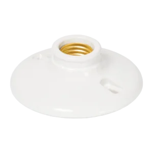SOCKET PORCELANA REDONDO 4" KLEY SOC-010