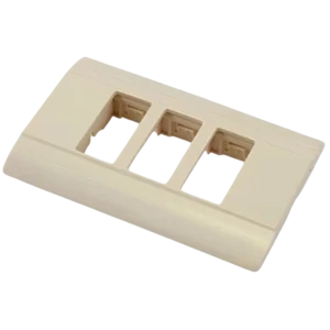 PLACA DE ABS MARFIL 3 UNIDADES VENECIA PLA-027 KLEY