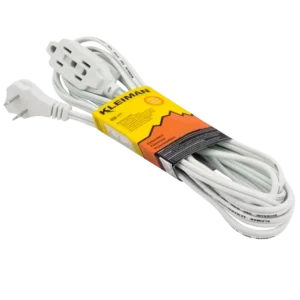 EXTENSION TRIPLE BLANCA  4 MTS. 127V 7A EXT-003 KLEY