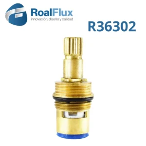 VASTAGO PARA MEZCLADORAS CHINAS AZUL 1/4 VUELTA R36302 12 ESTRIAS