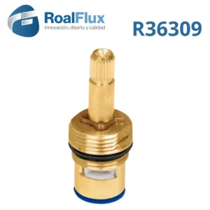 VASTAGO PARA MEZCLADORAS CHINAS AZUL 1/4 VUELTA R36309 20 ESTRIAS FINA