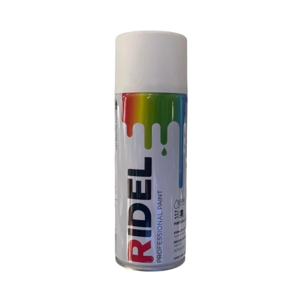PINTURA EN AEROSOL 400 ML/280 GR BLANCO MATE PA-BM