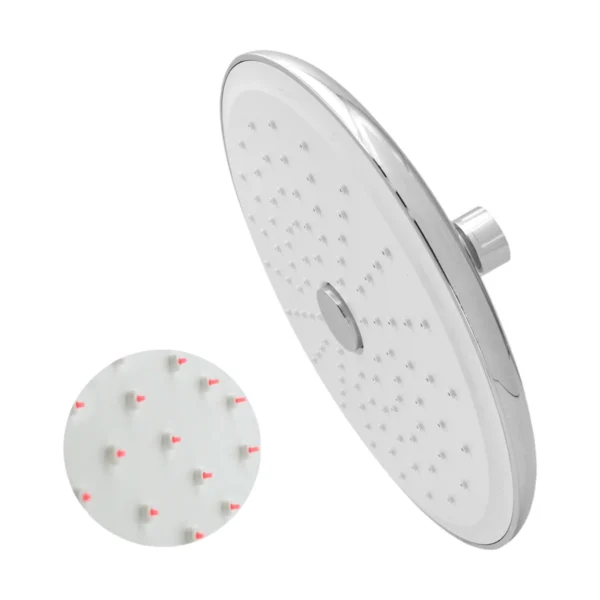 REGADERA REDONDA PUSH 8" ROALFLUX 36212