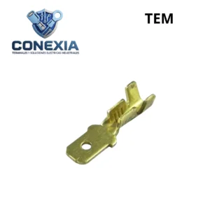 TERMINAL ENCHUFE MACHO TEM BOLSA CON 10 PZA