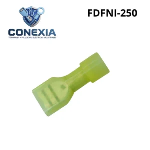 TERMINAL HEMBRA AISLADA TOTAL FDFNI-250 BOLSA C/ 10 PZA