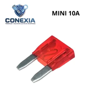 FUSIBLE MINI 10A ROJO MINI-10A BOLSA CON 10 PZAS