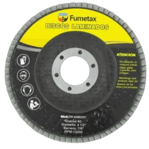 DISCO LAMINADO FUMETAX GRANO 120 SW-42060204