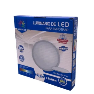 LUMINARIO LED AJUSTABLE S09W18IB 18W MEGALUZ