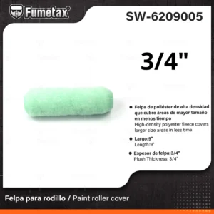 FELPA PARA RODILLO LISO FUMETAX 9 SW-6209005