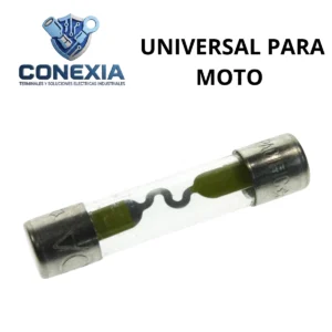 FUSIBLE UNIVERSAL PARA MOTO 12C.C BOLSA CON 10 PZAS