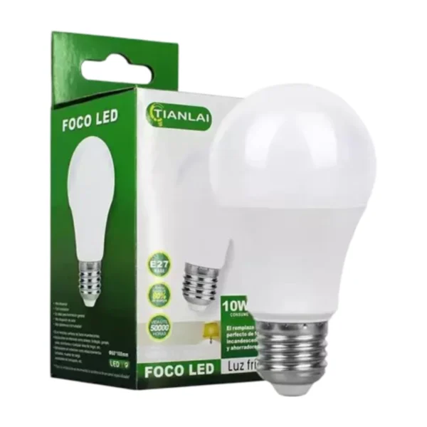 Foco Led 10W (50W) Tianlai B03W10 Luz fria