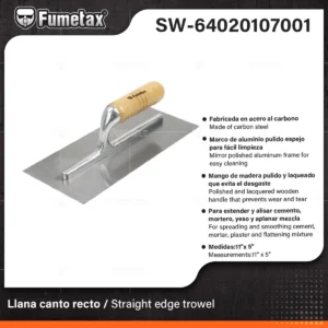 LLANA LISA MANGO DE MADERA FUMETAX SW-64020107001