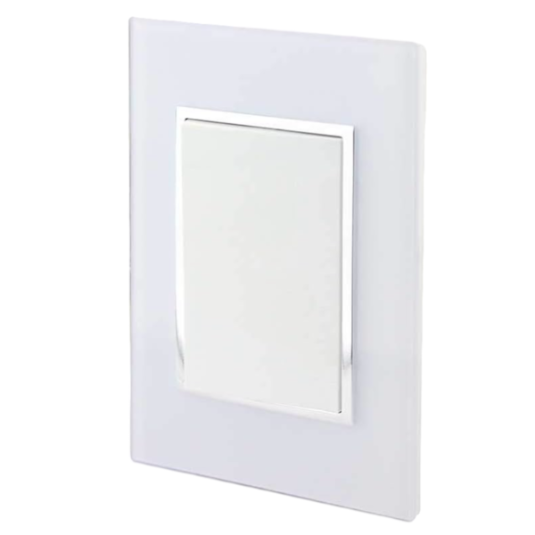 PLACA VENECIA BLANCO APAGADOR ESCALERA 4472 SANELEC