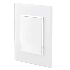 PLACA VENECIA BLANCO APAGADOR SENCILLO 4471 SANELEC
