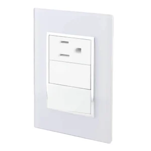PLACA VENECIA BLANCO APAGADOR ESCALERA 4473 SANELEC