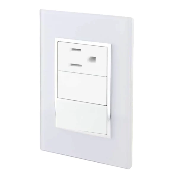 PLACA VENECIA BLANCO APAGADOR ESCALERA 4473 SANELEC