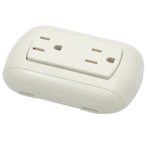 CONTACTO DUPLEX VISIBLE ITALIANO MARFIL CTO-021