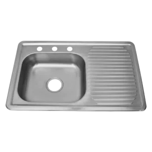 TARJA ACERO INOXIDABLE ESCURRIDERO DERECHO ST-8050R