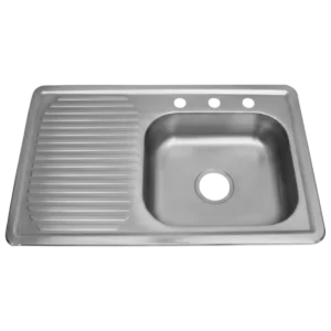 TARJA ACERO INOXIDABLE ESCURRIDERO IZQUIERDO ST-8050L