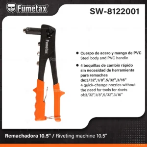 REMACHADORA PROFESIONAL 10" FUMETAX SW-8122001