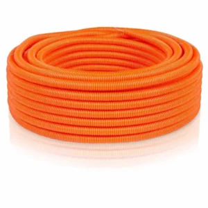 POLIDUCTO CORRUGADO NARANJA 1/2 ROLLO CON 100 MTS