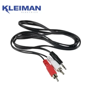 CABLE AUDIO AUXILIAR 2 RCA A SALIDA 3.5 L2412