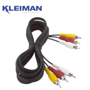 CABLE 3 RCA - 3 RCA 3.6M CAB-008