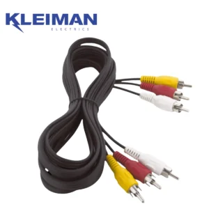 CABLE 3 RCA - 3 RCA 1.8M CAB-007