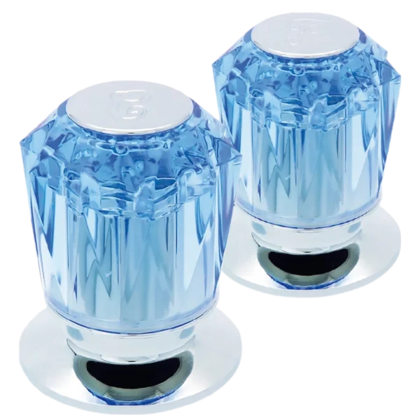 JUEGO DE MANERALES ACRILICO AZUL 36204