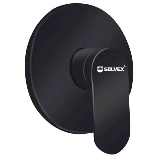 MONOMANDO PARA REGADERA NEGRO REDONDO SP-90003-N
