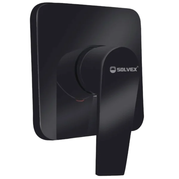 MONOMANDO PARA REGADERA NEGRO CUADRADO SP-90004-N