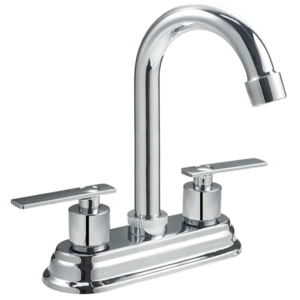 MEZCLADORA PARA LAVABO CROMO PALANCAS SOLVEX SF-42016