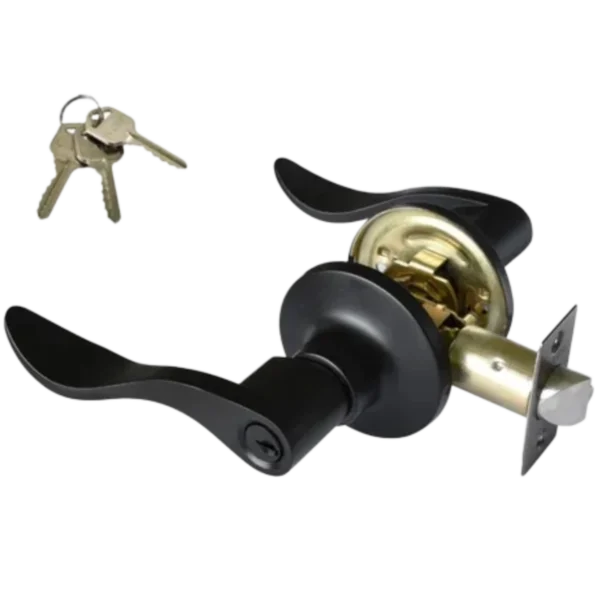 CERRADURA PARA RECAMARA PLANCAS NEGRO MATE FUMETAX SW-54ET03BL28