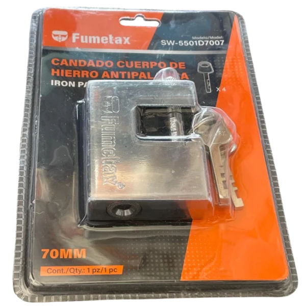 CANDADO CUERPO DE HIERRO PARA CORTINA 70 MM SW-5501D7007