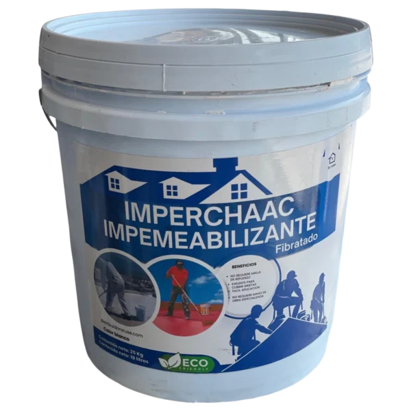 IMPERMEABILIZANTE IMPERCHAAC 5 AÑOS BLANCO 19 LITROS
