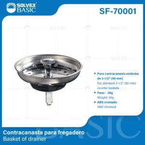 CASQUILLO CEDASO PARA CONTRACANASTA SOLVEX SF-70001