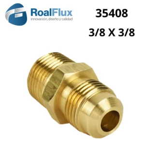 NIPLE TERMINAL 3/8 X 3/8 ROALFLUX 35408