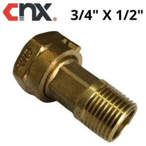NIPLE MEDIDOR ( LATON ) 3/4" X 1/2"  NML19 ( PIEZA )