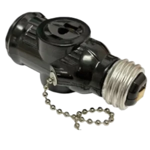 SOQUET LADRON CON CADENA Y DOBLE CONTACTO SOC-002