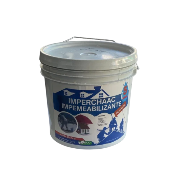 IMPERMEABILIZANTE IMPERCHAAC 5 AÑOS BLANCO 4 LITROS