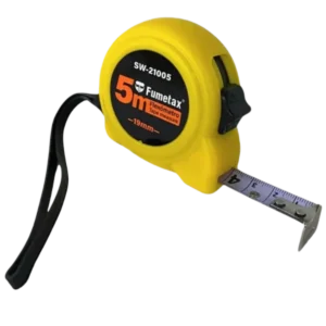 FLEXOMETRO AMARILLO 5 MTS FUMETAX SW-21005