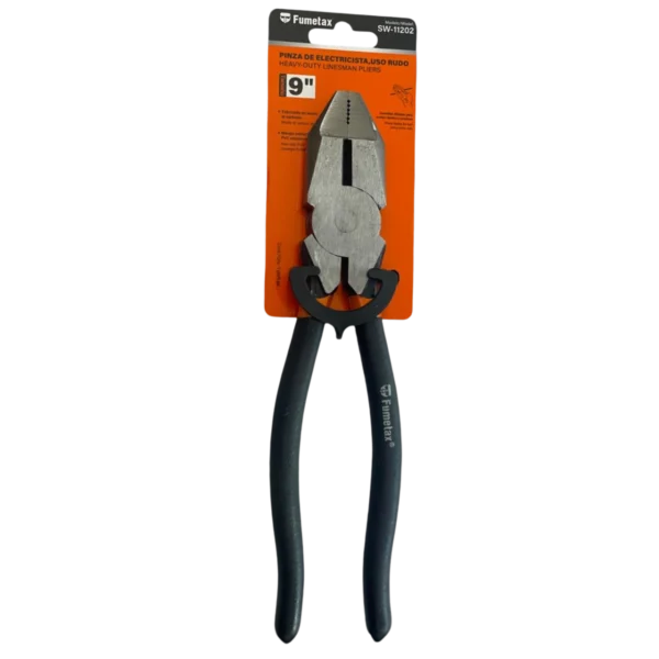 PINZAS DE ELECTRICISTA USO RUDO ACERO AL CARBON 9" SW-11202