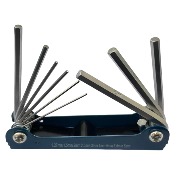 JUEGO DE LLAVES 9 LLAVES TIPO ALLEN MILIMETRICAS SW-13406