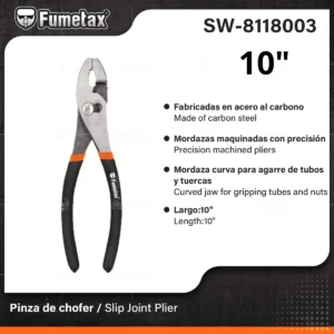 PINZAS DE CHOFER 10 PULG FUMETAX SW-8118003