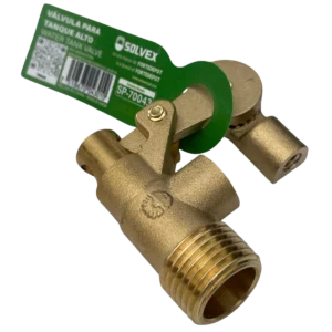 VALVULA TANQUE ALTO 1/2" LATON SP-70043