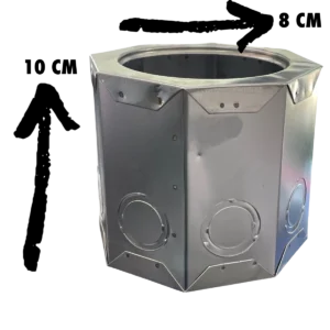 BOTE INTEGRAL MINI 8CM BOCA X 8CM ALTURA